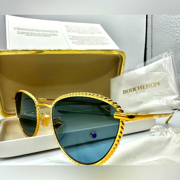 🏆Boucheron BC0099S 003‼️Size 55-21-135 exclusive edition‼️🆙 - Picture 3 of 15